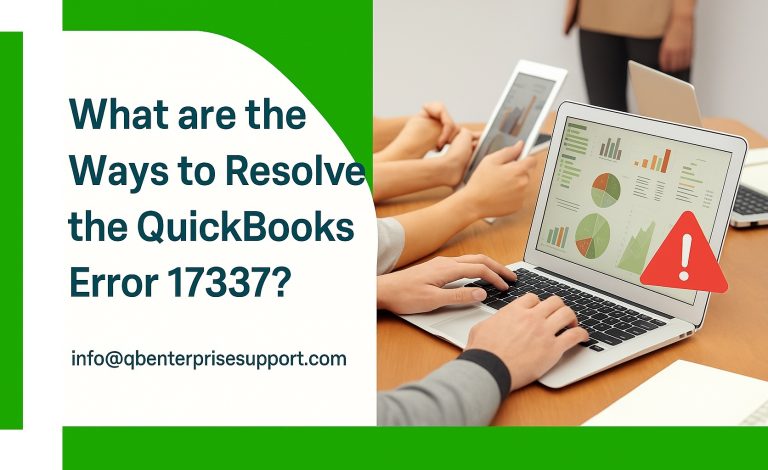 QuickBooks Error 17337